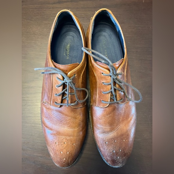 Cole Haan men’s Harrison Oxford leather shoes. Size 12. - Picture 1 of 9